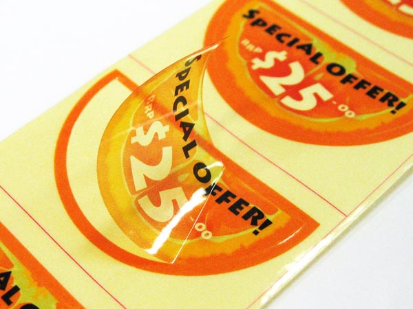 Vinyl sticker printing to all shape and sizes